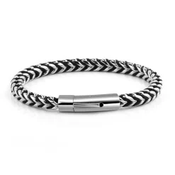 Eron - Armband Square Svart