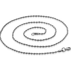 Eron - Halsband Stål Twist