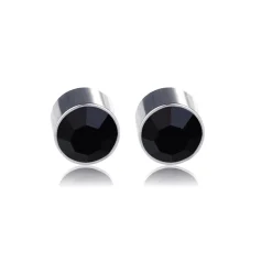 Eron - Örhänge Magnetic Bezel Svart