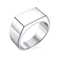 Eron - Ring Klackring Plain Stål