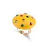 Fashion - Ring Svamp Gul