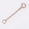 Förlängningskedja Springring Silver Roséguldpläterat