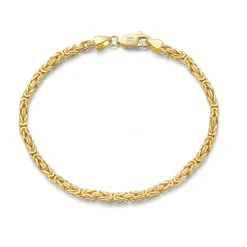 Highnose 925 - Armband De Plata 0,3 Guld