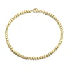 Highnose 925 - Armband Pulsera 0,3 Guld