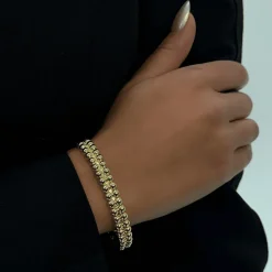 Ioaku - Armband Bold Berries Cuff Guld