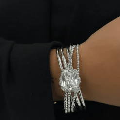 Ioaku - Armband The Icon Edit Cuff Silver