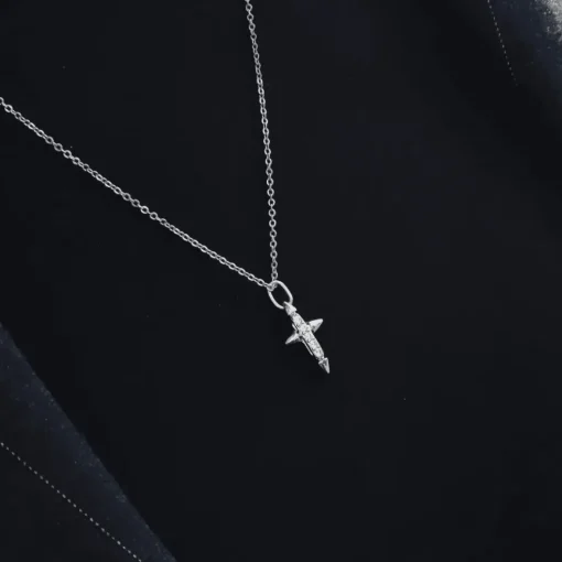Ioaku - Halsband Eternal Faith Pendent Silver