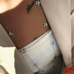 Ioaku - Halsband La Fleur Iconic Silver