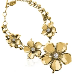 Ioaku - Halsband La Fleur Field Guld