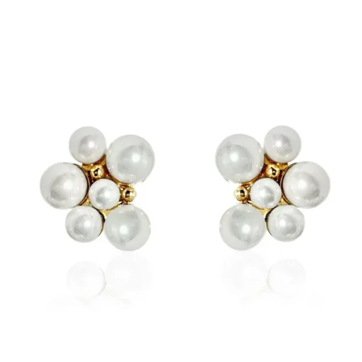 Ioaku - Örhängen Berry Pearl Stud Guld