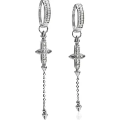 Ioaku - Örhängen Eternal Faith Hoops Silver