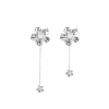 Ioaku - Örhängen Hanging La Fleur Silver Izabella Limited Edition