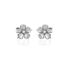 Ioaku - Örhängen La Fleur Stud Silver