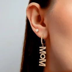 Ioaku - Örhängen Mom Guld