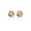 Ioaku - Örhängen Winter Flower Stud Guld