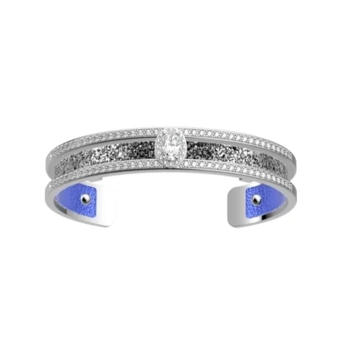 Les Georgettes - Armband 08 Zirconia Nuit Silver