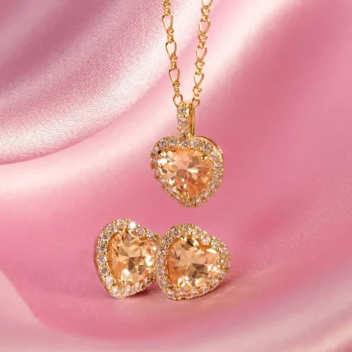 Lily and Rose - Halsband Delphine Light Champagne