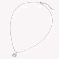 Lily and Rose - Halsband Miss Sofia Silver Light Sapphire