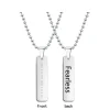 Love Words Jewellery - Halsband Stål Fearless Stål