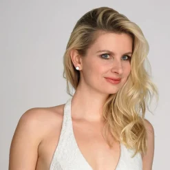Mariell - Örhängen CLIPS Solitaire Guld