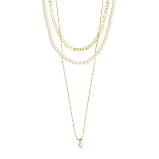 Pilgrim - Halsband Baker Guld