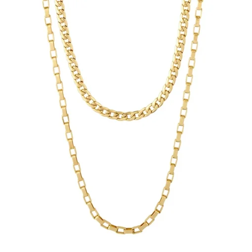 Pilgrim - Halsband Clarity Multi Guld