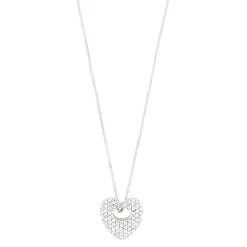 Pilgrim - Halsband Dune Heart Silver