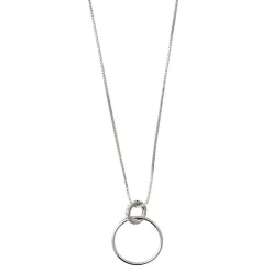 Pilgrim - Halsband Fire Silver