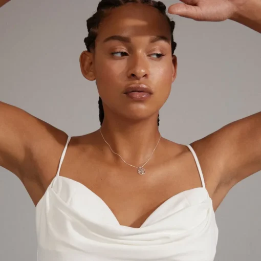Pilgrim - Halsband Iben Silver