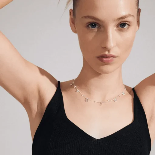 Pilgrim - Halsband Prucence Silver