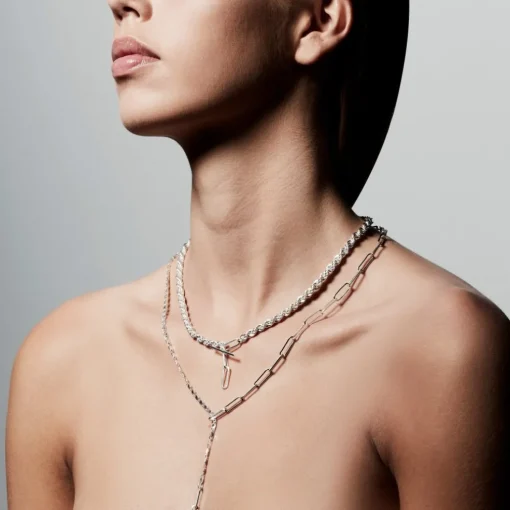Pilgrim - Halsband Simplicity 2-i-1 Silver