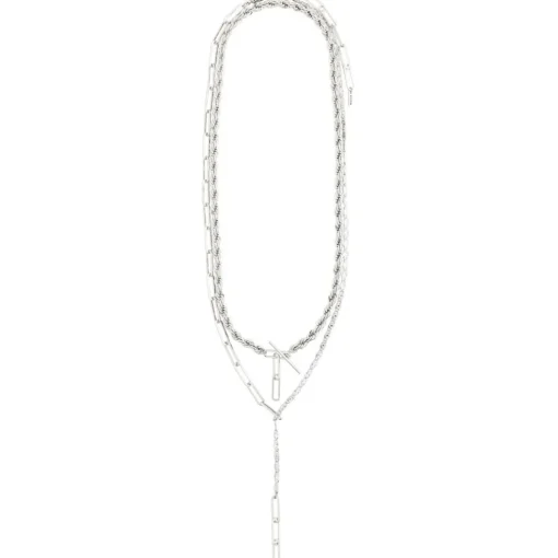 Pilgrim - Halsband Simplicity 2-i-1 Silver