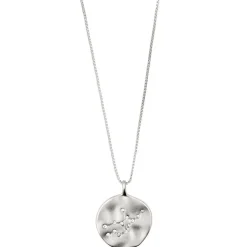 Pilgrim - Halsband Stjärntecken Jungfrun Silver
