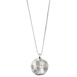 Pilgrim - Halsband Stjärntecken Lejonet Silver