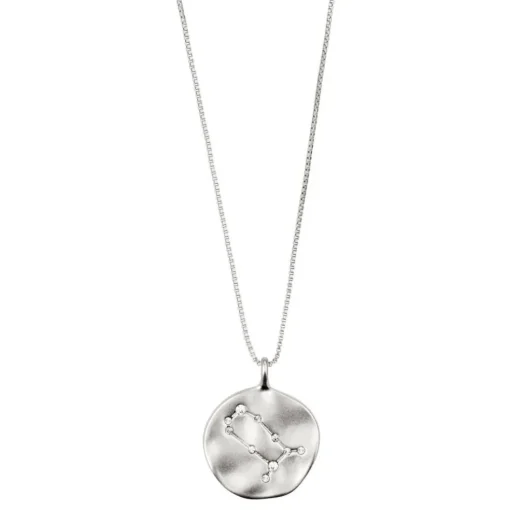 Pilgrim - Halsband Stjärntecken Tvillingarna Silver