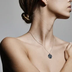 Pilgrim - Halsband Stjärntecken Jungfrun Silver