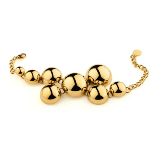 Sägen - Armband Solar Statement Guld