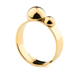 Sägen - Ring Solar Duo Guld