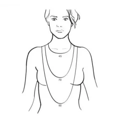 Sif Jakobs - Halsband Grezzana Trio Silver