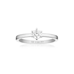 Sif Jakobs - Ring Ellera Uno Grande Solitär Silver