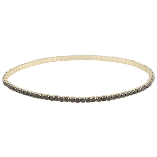 Snö of Sweden Armband Wiz Elastic Guld Svart