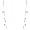 Snö of Sweden Halsband June Charm Silver