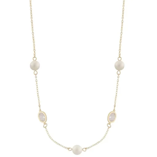 Snö of Sweden Halsband Sunday Guld