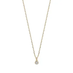 Snö of Sweden Halsband Thursday Stone Guld