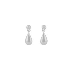 Snö of Sweden Örhängen Gina Drop Silver