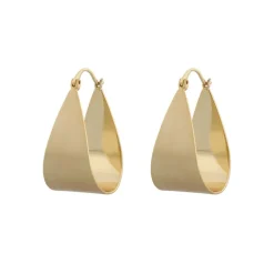 Snö of Sweden Örhängen Shy Oval Drop Guld