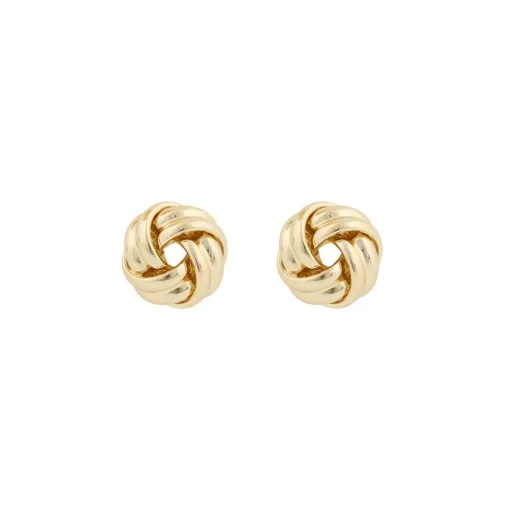 Snö of Sweden Örhängen Soap Knot Guld