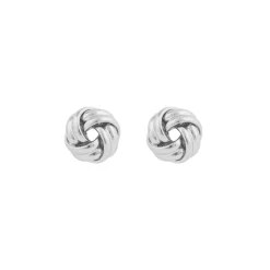 Snö of Sweden Örhängen Soap Knot Silver