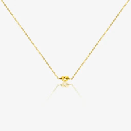 Sophie by Sophie - Halsband Knot Guld