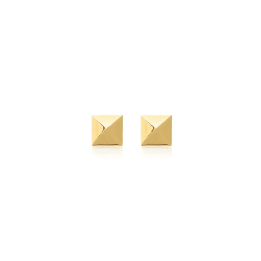 Sophie by Sophie - Örhängen Pyramid Studs Guld
